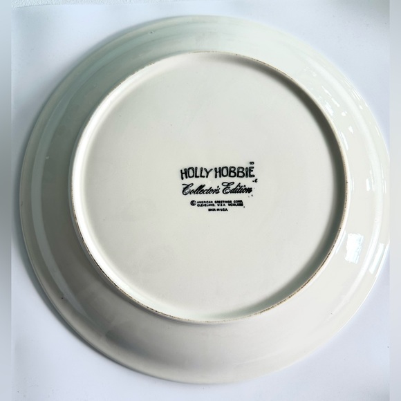 Vintage Holly Hobbie 1972 Collector’s Edition American Greeting Plate - Picture 3 of 6